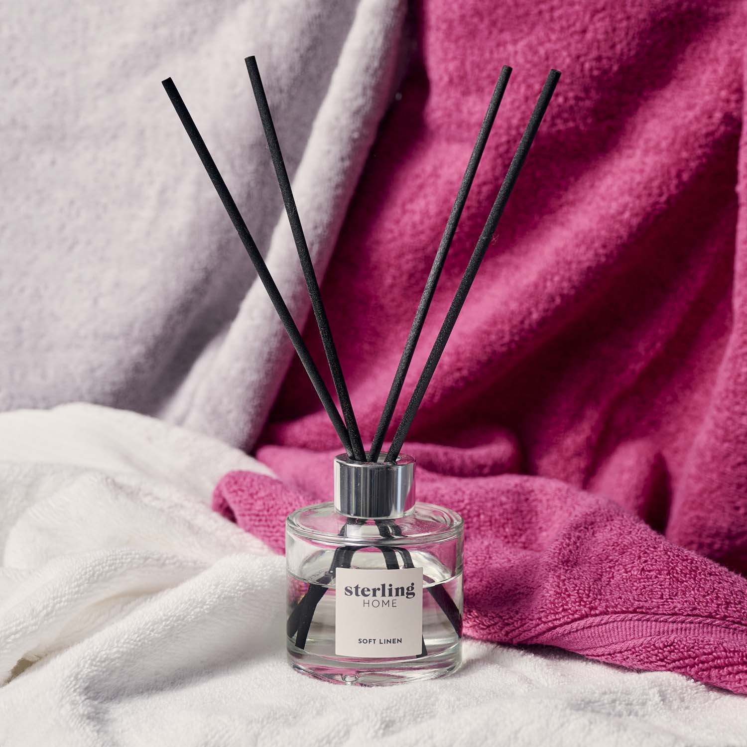 Sterling Home Fragrance Soft Linen Reed Diffuser - DISC 100ML Reed Diffuser - Soft Linen Accessories Sterling Home 1