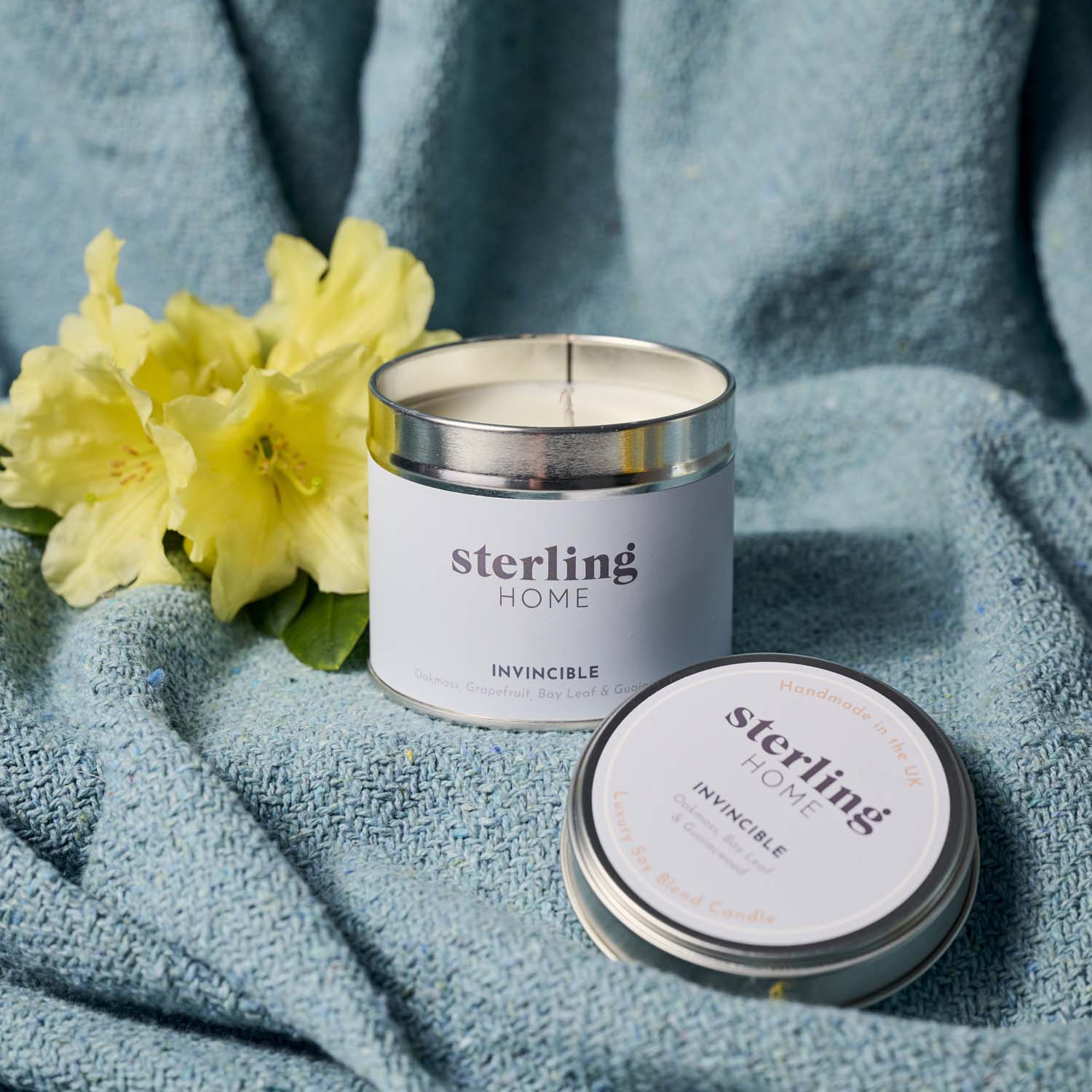 Sterling Home Fragrance Invincible Tin Candle - 180G Soy Blend Tin Candle - Invincible Accessories Sterling Home 1