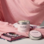 Sterling Home Fragrance Frosty Fairy Tin Candle - 180G Soy Blend Tin Candle - Frost Fairy Accessories Sterling Home 1