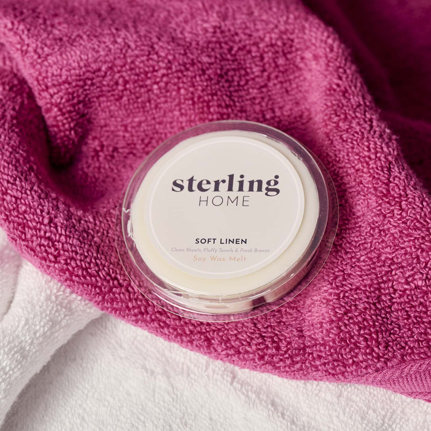 Sterling Home Fragrance Soft Linen Wax Melt - DISC 50G Soy Wax Melt - Soft Linen Accessories Sterling Home 1