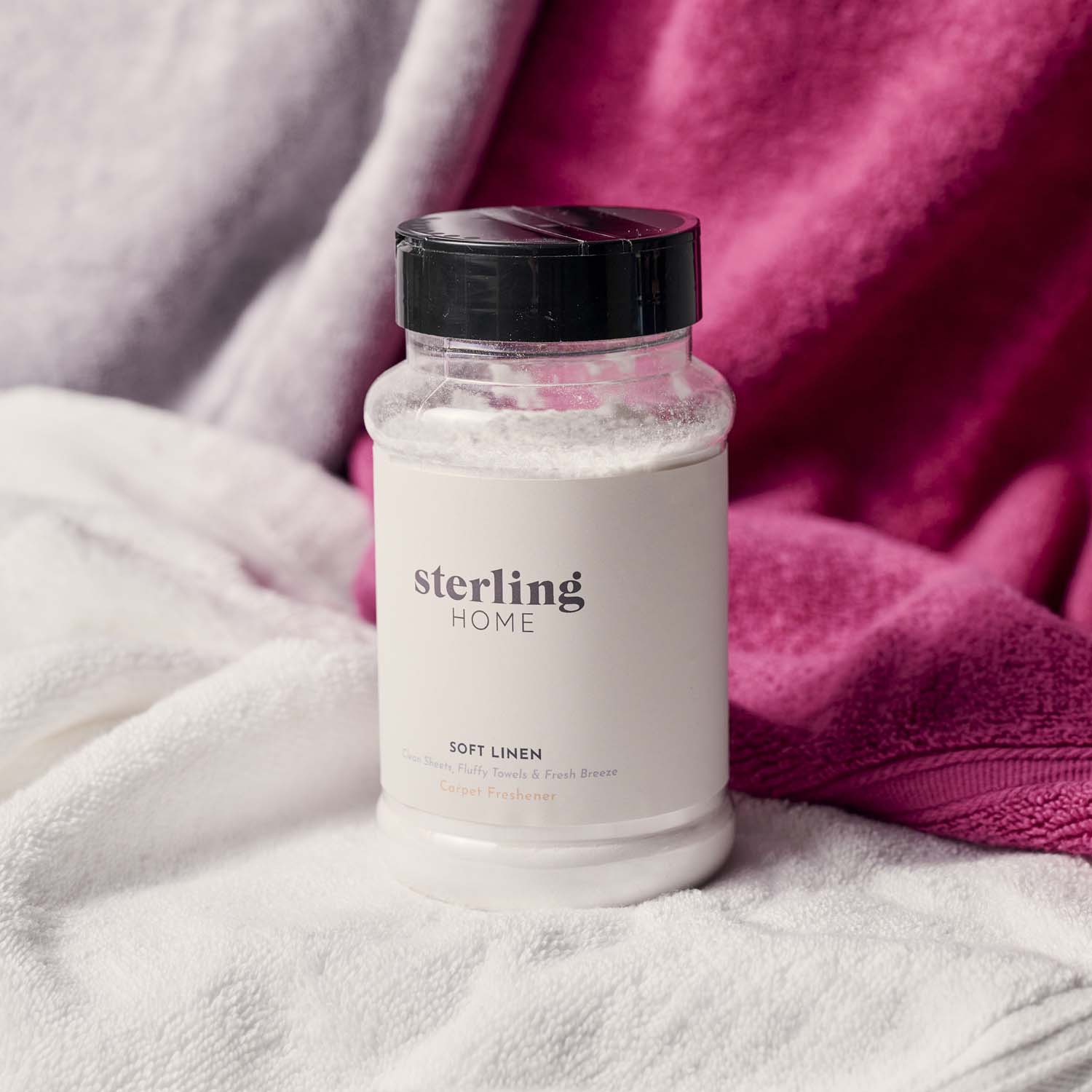 Sterling Home Fragrance Soft Linen Carpet Sprinkles - DISC 500G Carpet Sprinkles Soft Linen Accessories Sterling Home 1