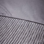 Catherine Lansfield Allure Sparkle Grey Duvet Cover Set Double Accessories Sterling Home 2