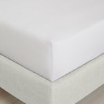 Bianca Percale Grey Fitted Bed Sheet - 200TC Percale Grey Double Fitted Sheet - Double Accessories Sterling Home 2