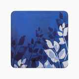 Denby Blue Foliage Colours Set of 6 Coasters