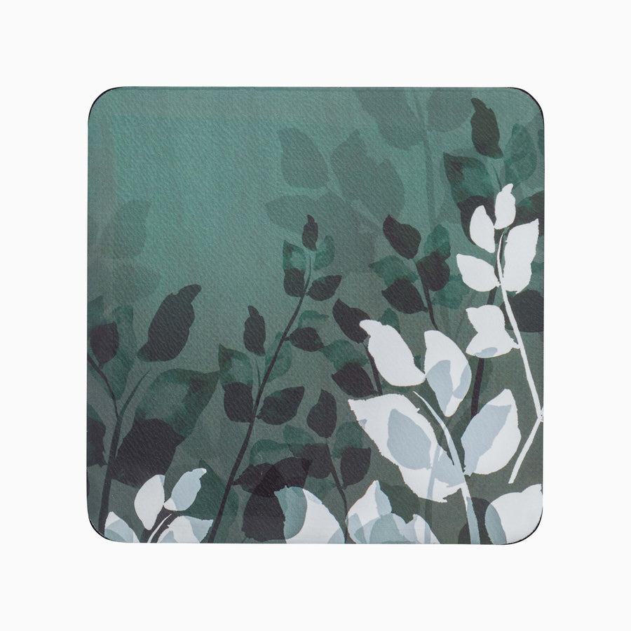 Denby Green Foliage Colours Set of 6 Coasters - Denby Colours Green Foliage Coasters Set Of 6 Accessories Sterling Home 1