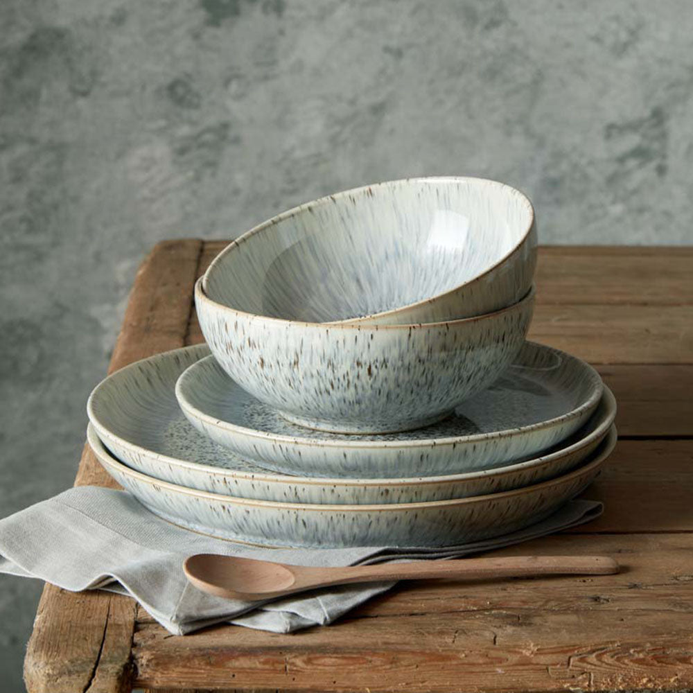 Denby Halo Speckle 4 Piece Cereal Bowl Set - Halo Speckle 4 Piece Cereal Bowl Set Accessories Sterling Home 1