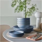 Denby Blue 12 Piece Tableware Set