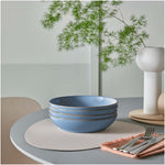 Denby Blue Set of 4 Pasta Bowls - Sky Blue Set Of 4 Pasta Bowls Accessories Sterling Home 1