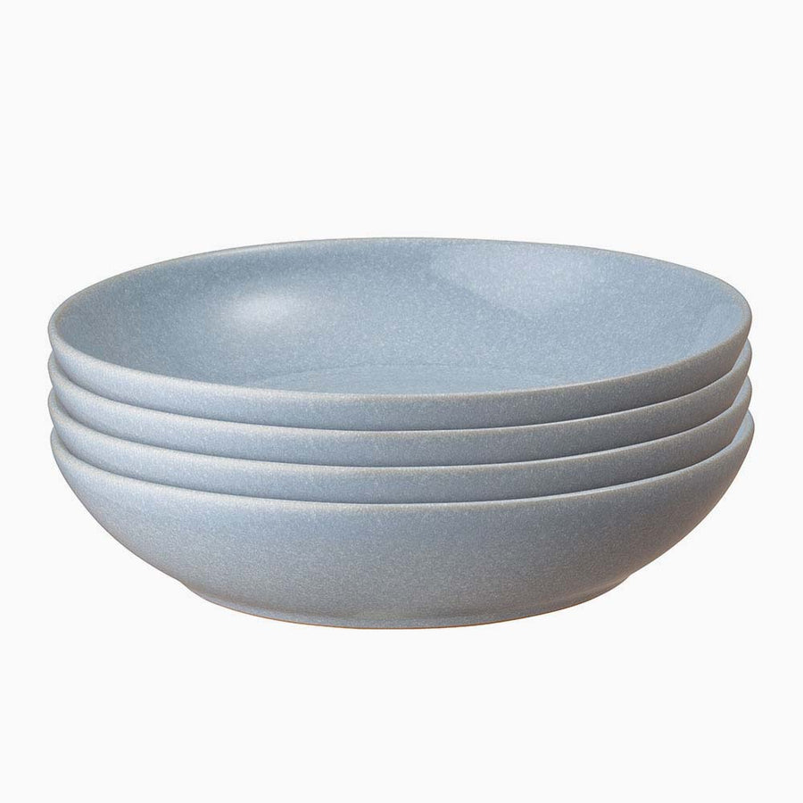 Denby Blue Set of 4 Pasta Bowls - Sky Blue Set Of 4 Pasta Bowls Accessories Sterling Home 2