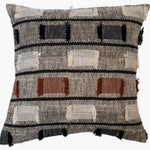 Gobi Textured Woven Broken Lines Square Cushion - DISC Gobi Textured Woven Broken Lines 45x45CM Cushion Accessories Sterling Home 1