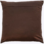 Saloni Art Deco Brown Square Cushion - DISC Saloni Art Deco Stitch Brown 45x45CM Cushion Accessories Sterling Home 2