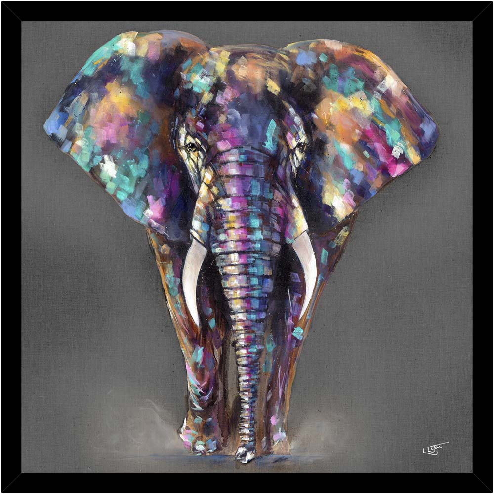 Hugo Framed Print - Hugo Framed Print 48.5x48.5cm Accessories Sterling Home 1