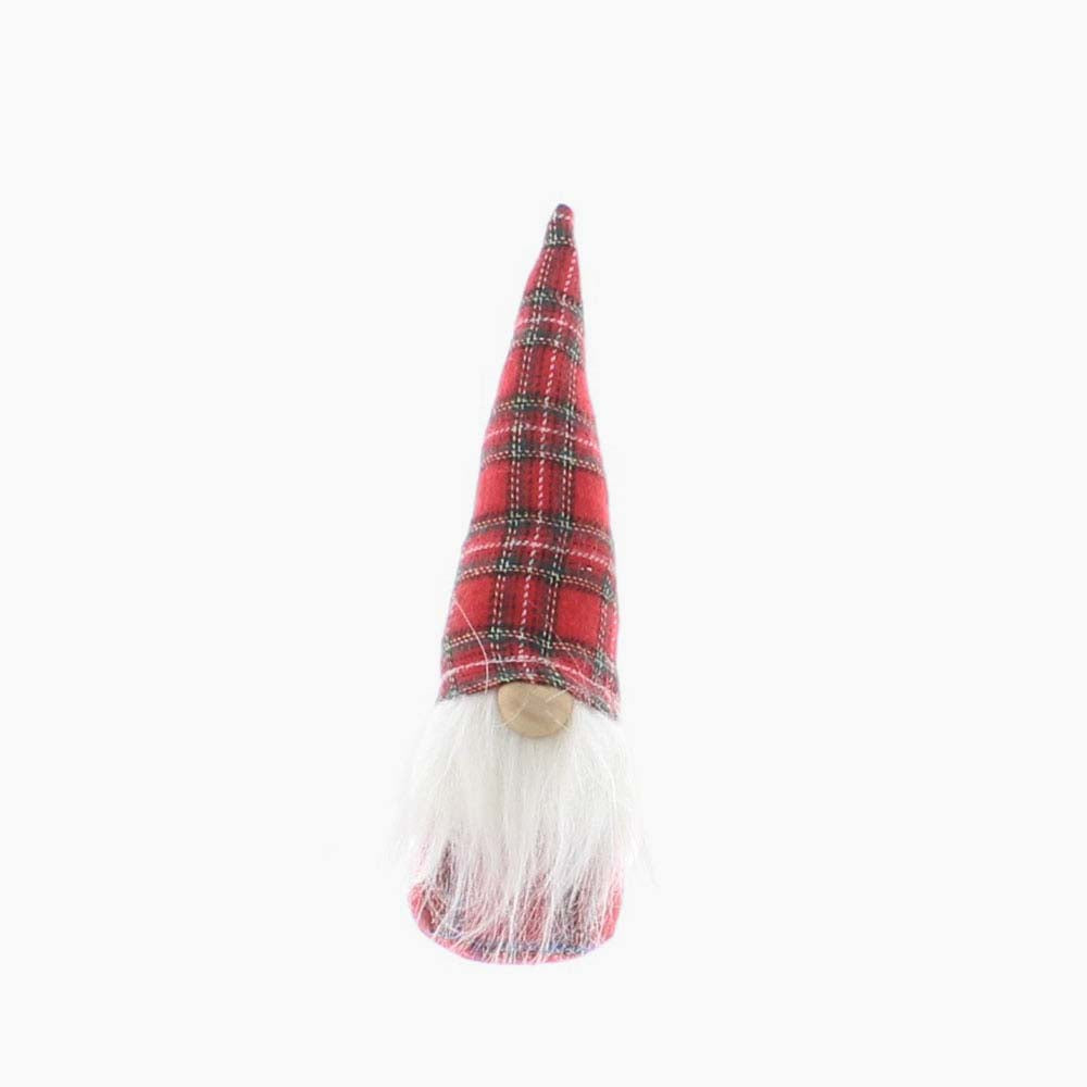 Tartan Red Gonk - C Red Tartan Gonk 18CM Accessories Sterling Home 1