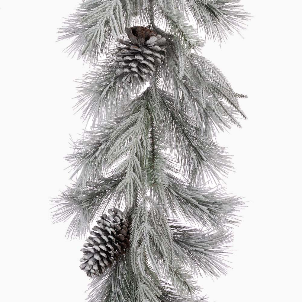 Snowy Pine Garland - Snowy Pine Garland 180CM Accessories Sterling Home 1