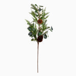 Eucalyptus & Pine Artificial Flower Spray - I Eucalyptus & Pine Spray 70CM Accessories Sterling Home 1