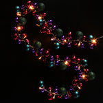 Cluster Battery Operated LED Multi Coloured Bauble Garland - Multi Colour Bauble Cluster Garland BO Accessories Sterling Home 1
