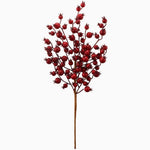 Cranberry Red Artificial Flower Spray - C Cranberry Spray 45CM Accessories Sterling Home 1