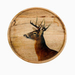 Large Wooden Plate - S Wooden Round Plate 30CM Accessories Sterling Home 1