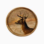 Small Wodden Plate - S Wooden Round Plate 20CM Accessories Sterling Home 1