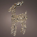 Micro LED Battery Operated Gold Reindeer - Micro LED Battery Operated Reindeer Gold 66CM Accessories Sterling Home 1