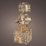 Micro LED Gold Stacking Presents - Micro LED Stacking Presents Gold 73CM Accessories Sterling Home 1