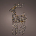 Micro LED Black Standing Reindeer - Micro LED Standing Reindeer Black 84CM Accessories Sterling Home 1