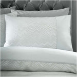 Antibes Silver Duvet Cover Set - Antibes Duvet Set Silver Double Accessories Sterling Home 2
