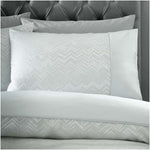 Antibes Silver Duvet Cover Set - Antibes Duvet Set Silver King Sterling Home 4
