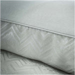 Antibes Silver Duvet Cover Set - Antibes Duvet Set Silver Double Accessories Sterling Home 3