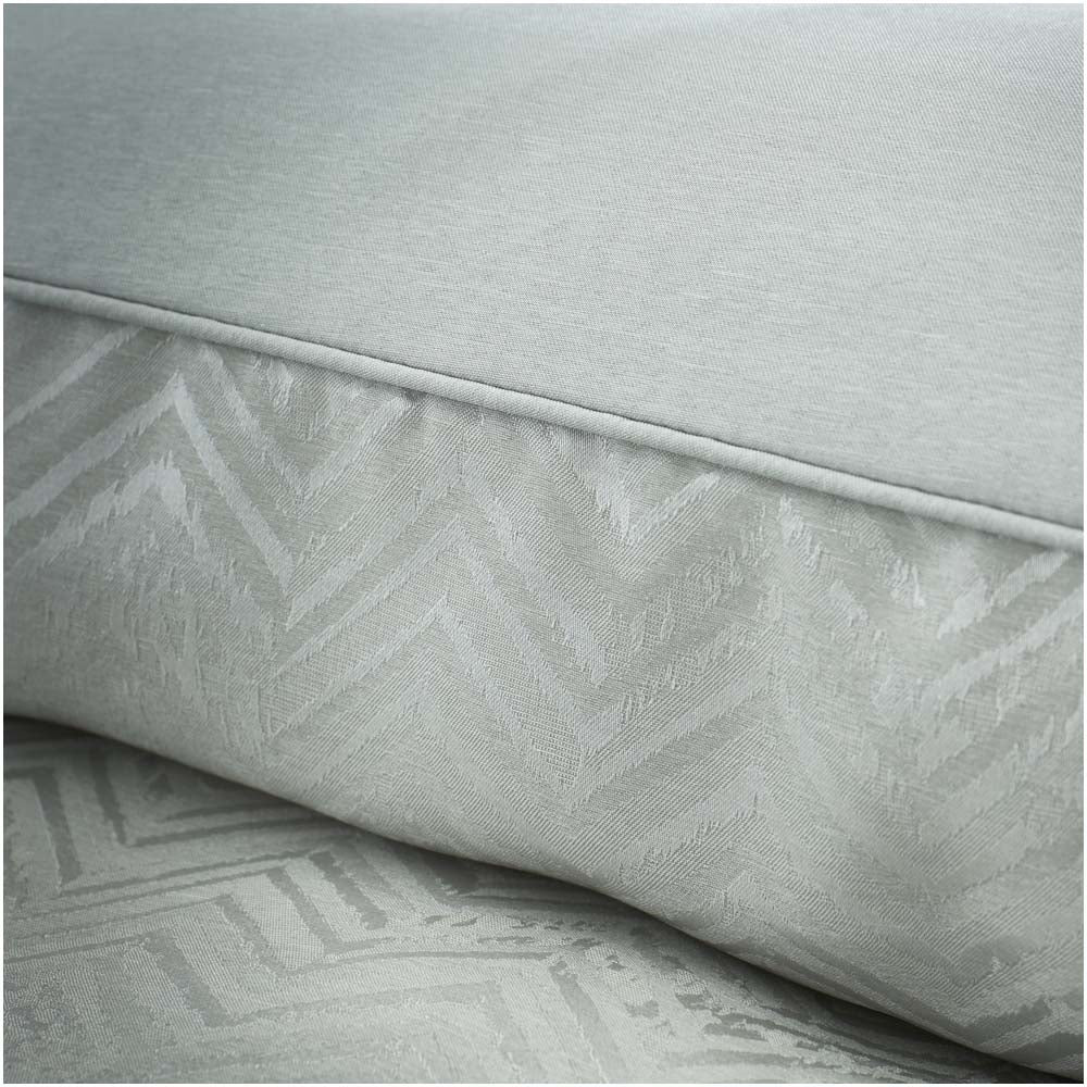 Antibes Silver Duvet Cover Set - Antibes Duvet Set Silver Double Accessories Sterling Home 3