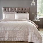 Antibes Duvet Set Pink - Antibes Duvet Set Pink Super King Sterling Home 1