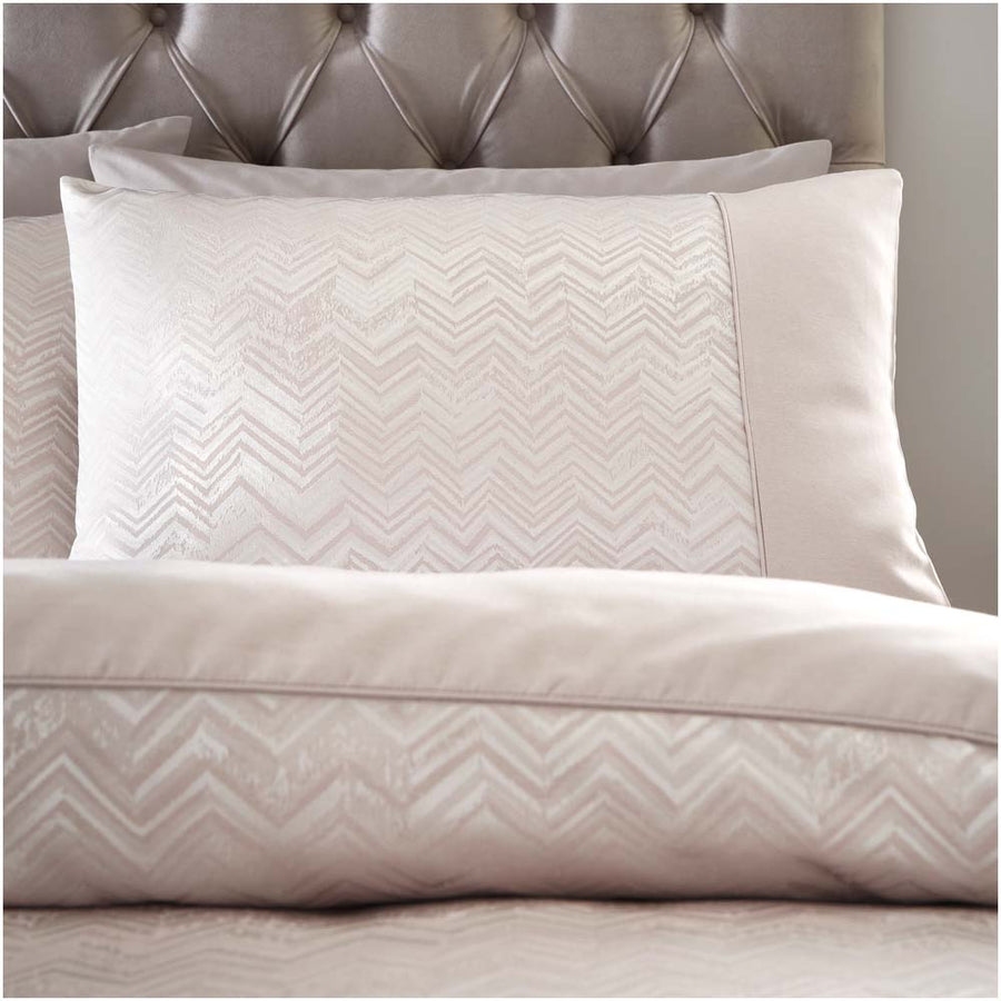 Antibes Pink Duvet Cover Set - Antibes Duvet Set Pink Double Accessories Sterling Home 2