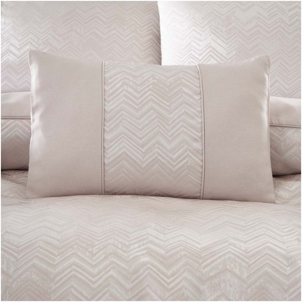 Antibes Pink Cushion - Antibes Filled Boudoir Cushion Pink 32X50CM Accessories Sterling Home 1