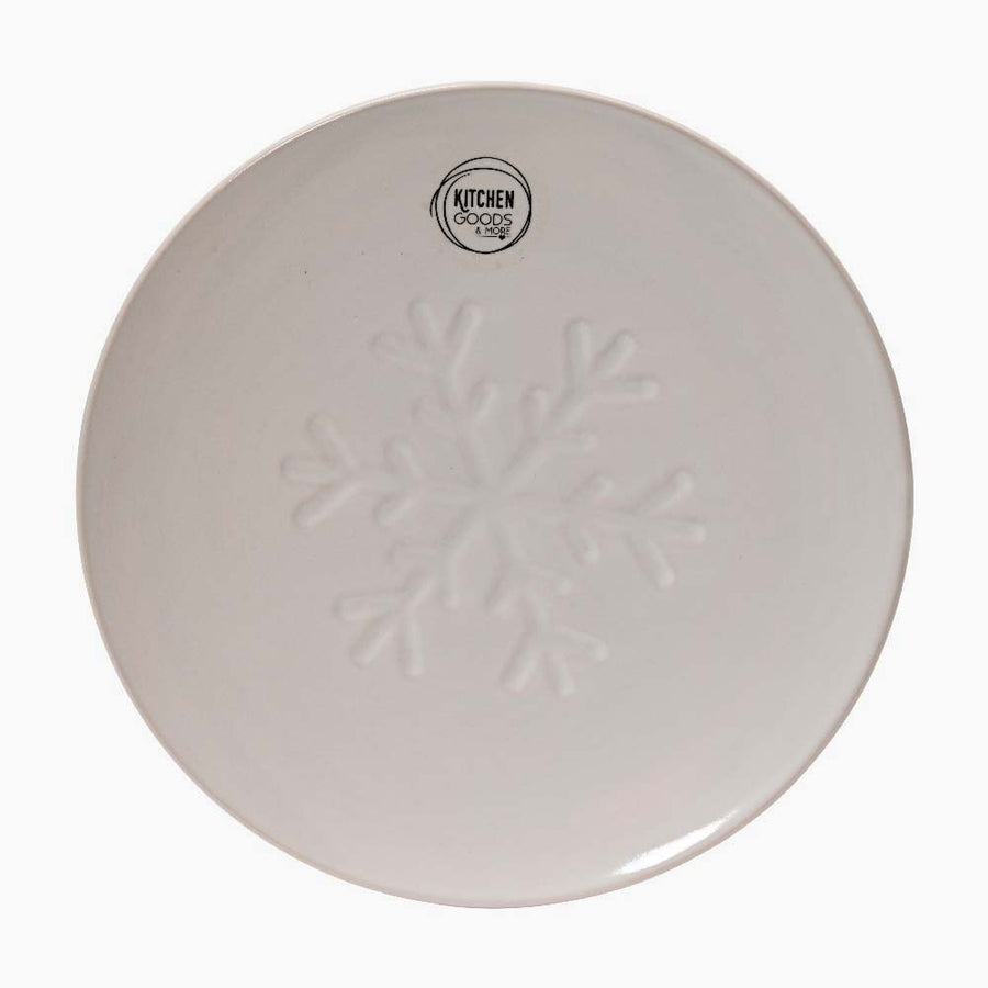 Snowflake Breakfast Plate - Snowflake Breakfast Plate 19.8CM Accessories Sterling Home 1