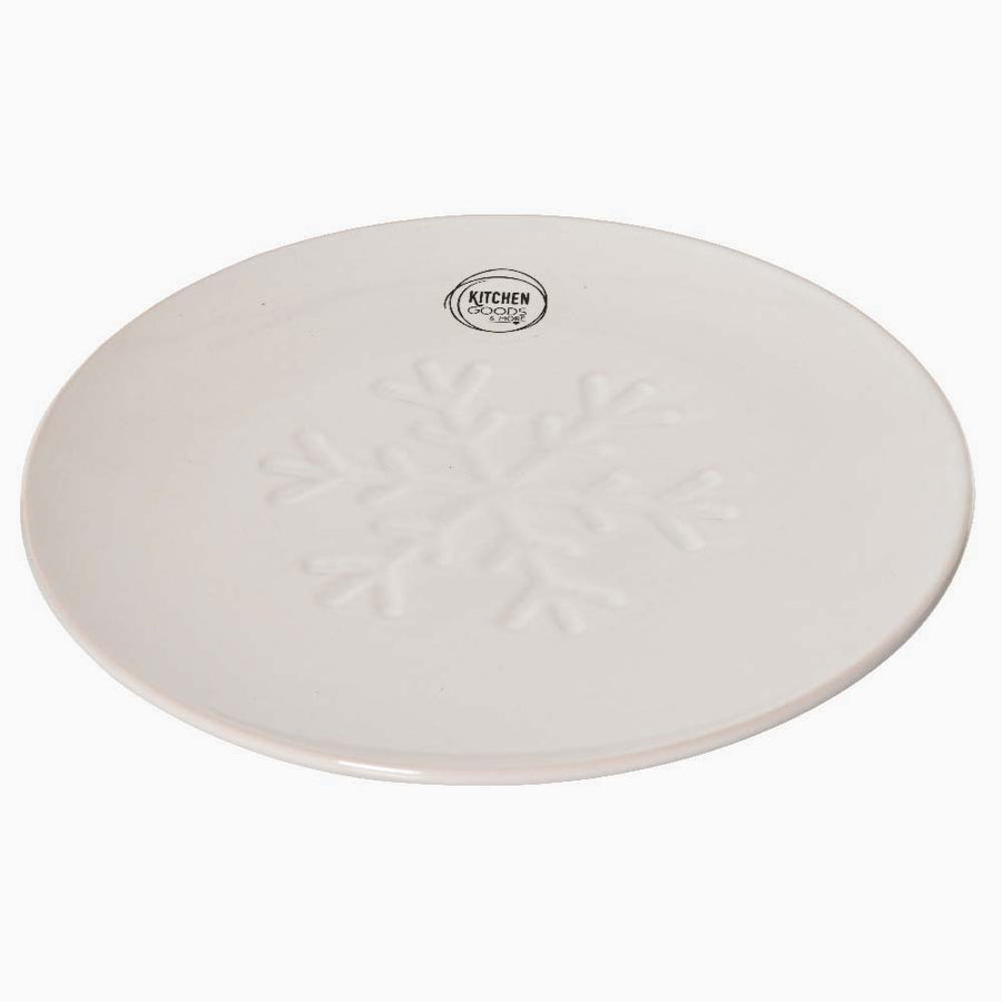 Snowflake Breakfast Plate - Snowflake Breakfast Plate 19.8CM Accessories Sterling Home 2