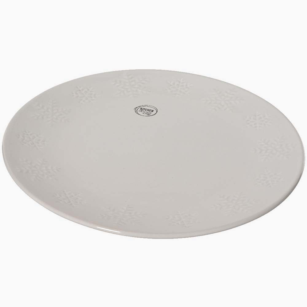Snowflake Dinner Plate - Snowflake Dinner Plate 27.9CM Accessories Sterling Home 2