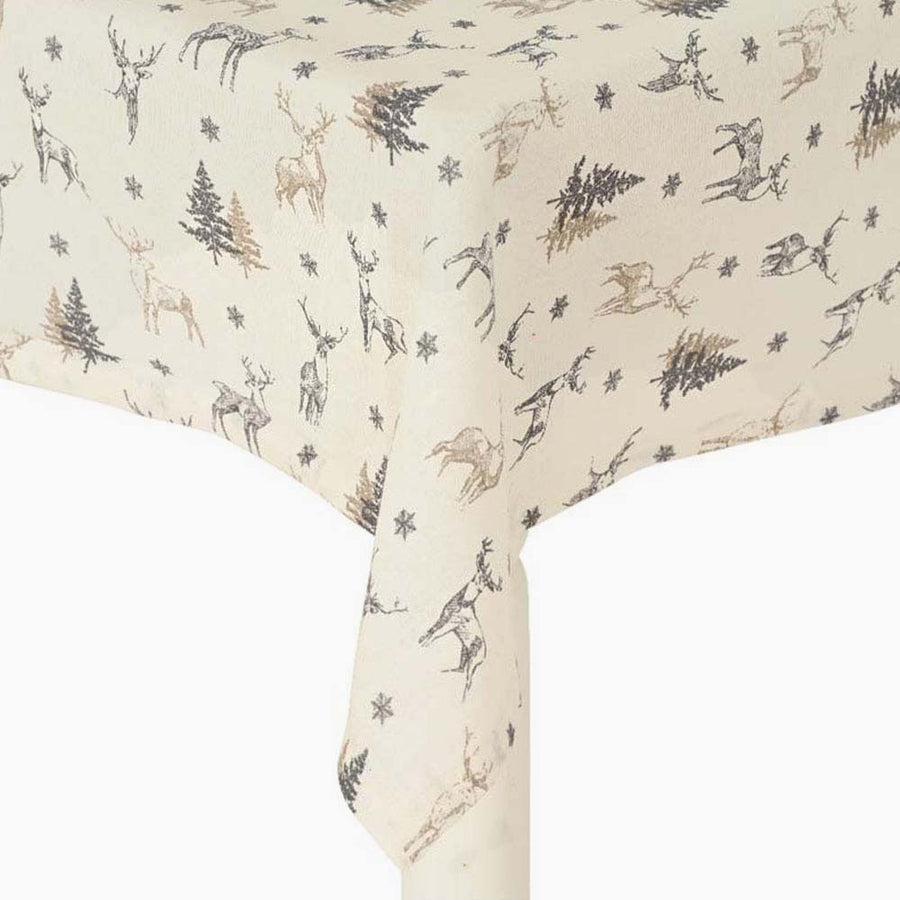 Reindeer Tablecloth - Reindeer Tablecloth 180CM Accessories Sterling Home 1