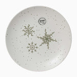 Wreath Small Plate - Plate With Snowflake 19.4CM Accessories Sterling Home 1