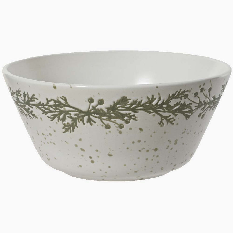 Wreath Bowl - Bowl With Wreath Pattern 15CM Accessories Sterling Home 1