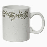 Wreath Mug - Mug With Wreath Pattern 9.8CM Accessories Sterling Home 1