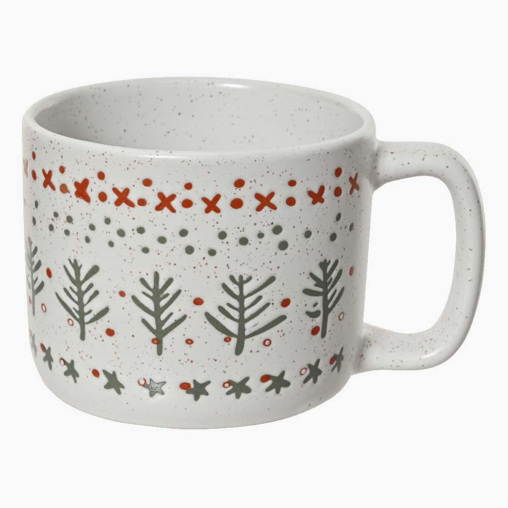 Star & Tree Mug - Mug With Star And Tree 8.6CM Accessories Sterling Home 1