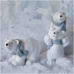 Small Terracotta Polar Bears - L Polar Bear Terracotta 14CM Accessories Sterling Home 1