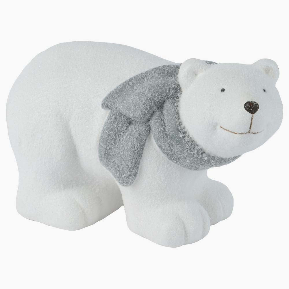 Small Terracotta Polar Bears - L Polar Bear Terracotta 14CM Accessories Sterling Home 2