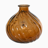 Small Glass Vase Brown