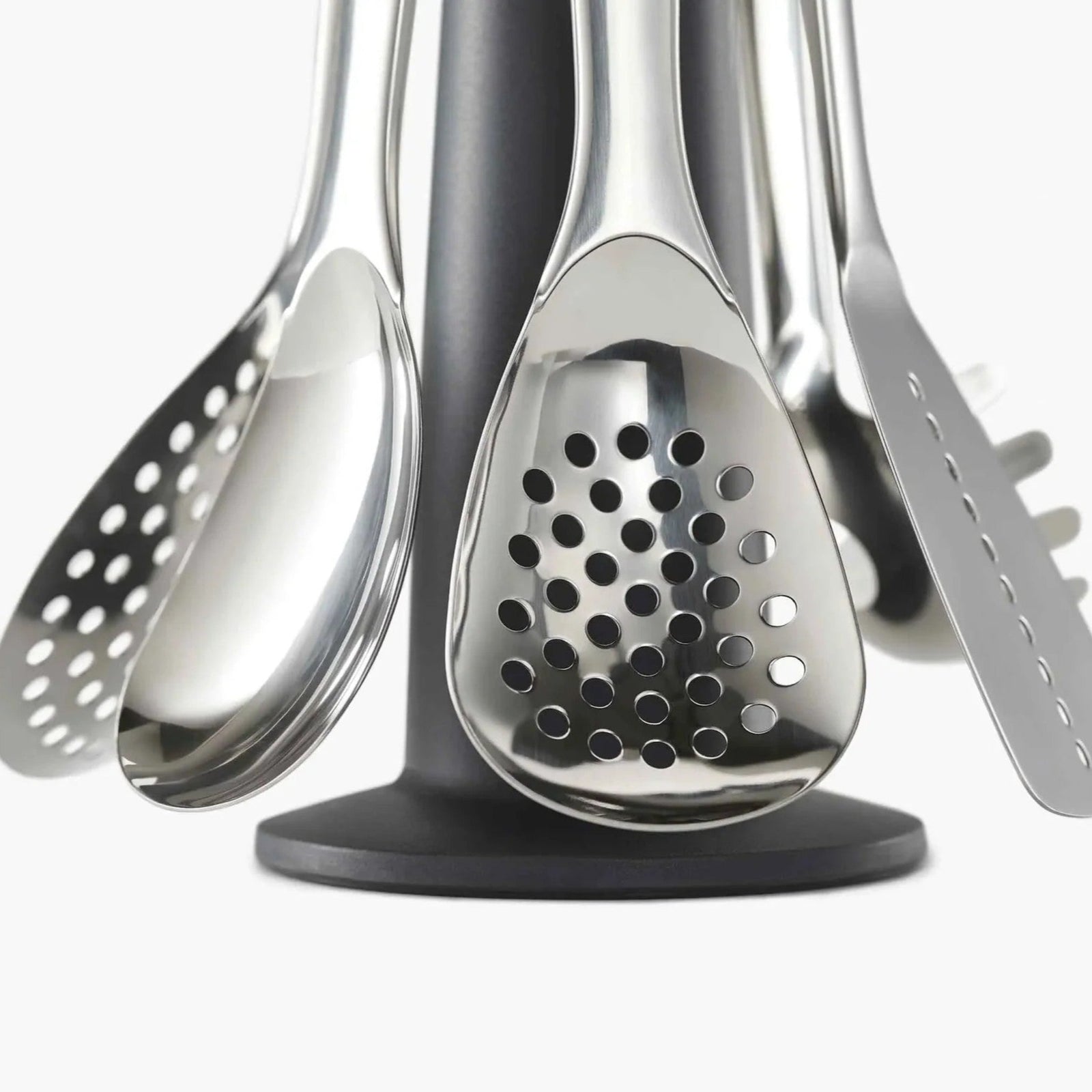 Joseph Joseph Silver Carousel Utensils Set - Elevate Carousel 100 - Steel Sterling Home 3