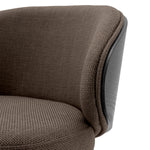Eichholtz Camerota Swivel Bar Stool Scalea Grey Black Wooden Back - Swivel Bar Stool Scalea Grey Black Wooden Back Dining Chairs Sterling Home 9