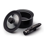 MasterClass Non-Stick Saucepan Set Of 3