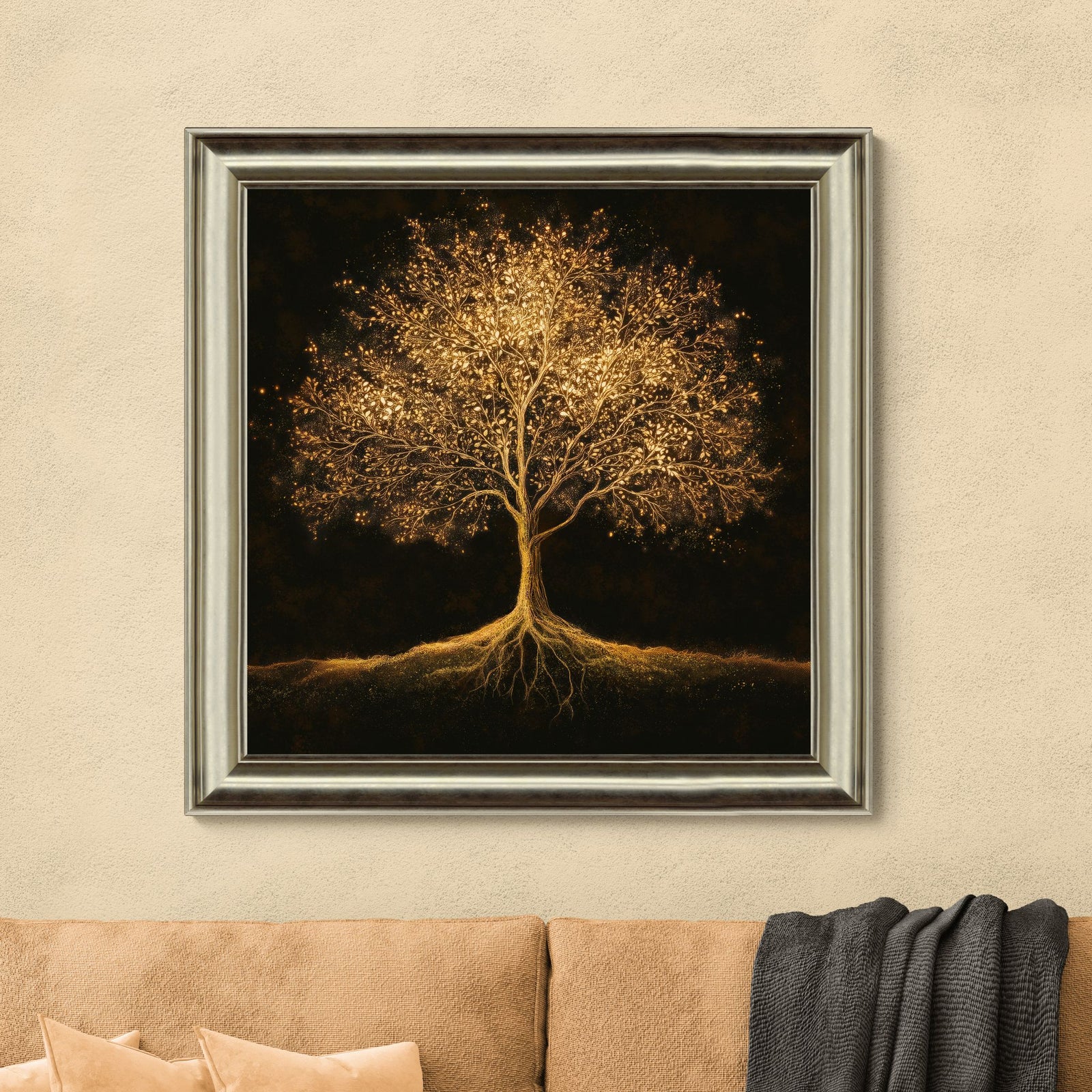 SALE Golden Roots Framed Print Sterling Home 1