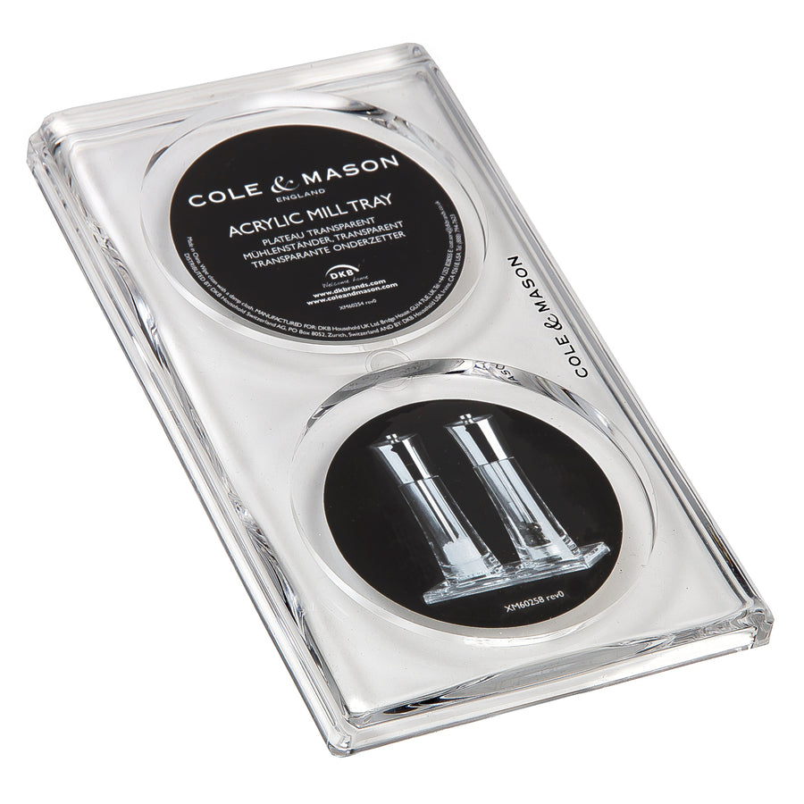 Cole & Mason Acrylic Mill Tray Sterling Home 1