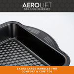 Prestige Aerolift Roast Bake Tray Medium 9x13In Sterling Home 4